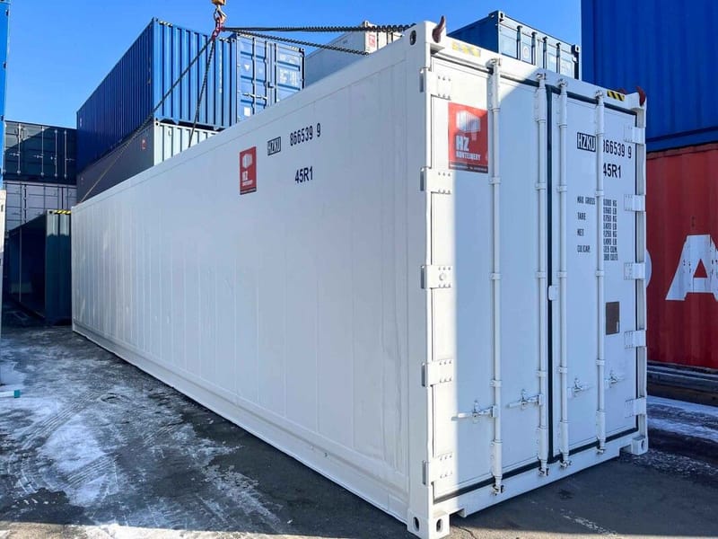 Contenedor frigorífico 40' HC – Blanco RAL 9010 detalle 5