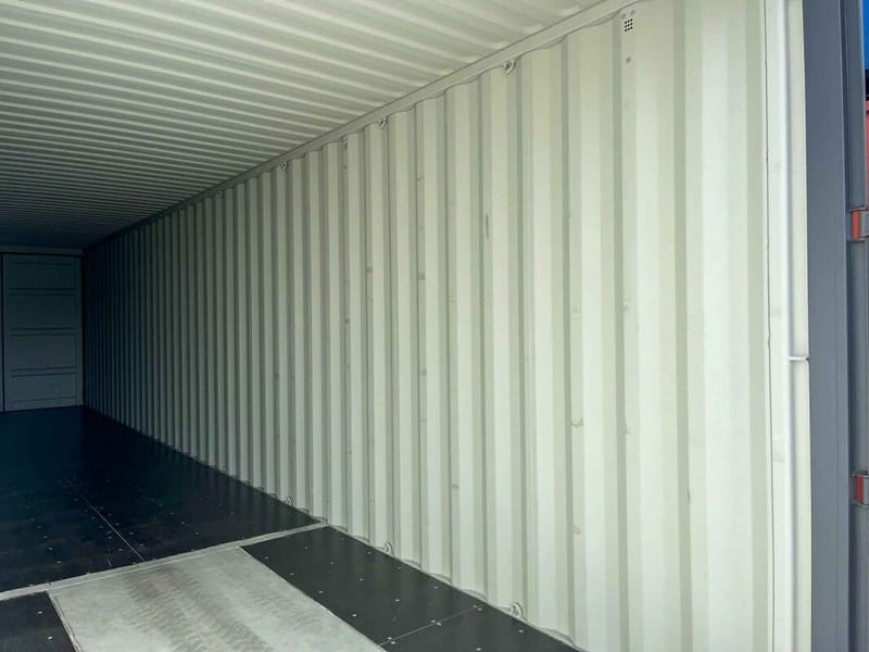 Contenedor marítimo 40' High Cube IICL6 – RAL 7015 detalle 3