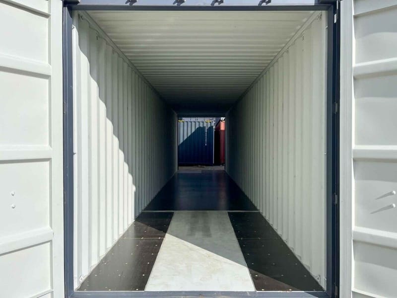 Contenedor marítimo 40' High Cube IICL6 – RAL 7015 detalle 6