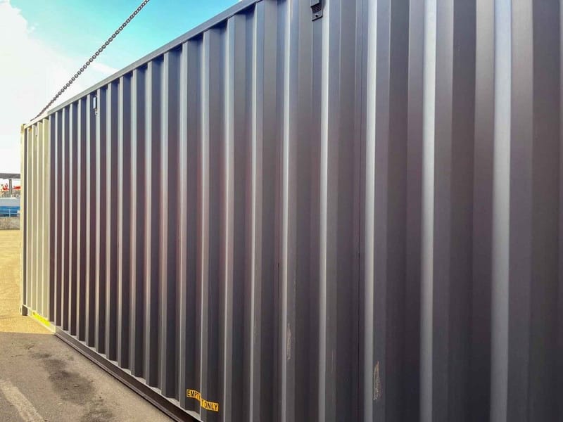 Contenedor marítimo 40' High Cube IICL6 – RAL 7015 detalle 9