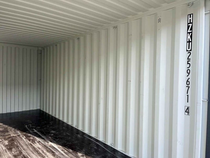 Contenedor marítimo 20' IICL6 – RAL 7016 detalle 7