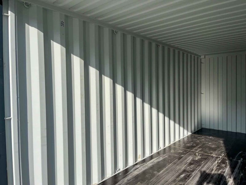 Contenedor marítimo 20' IICL6 – RAL 7016 detalle 8