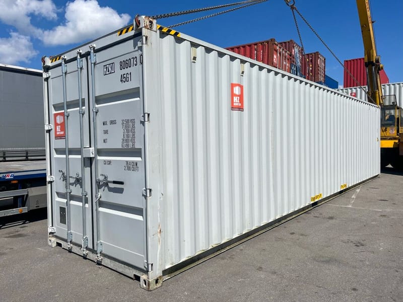 Contenedor marítimo 40' High Cube IICL