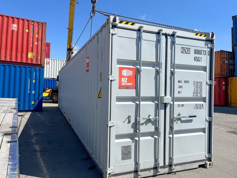 Contenedor marítimo 40' High Cube IICL detalle 1