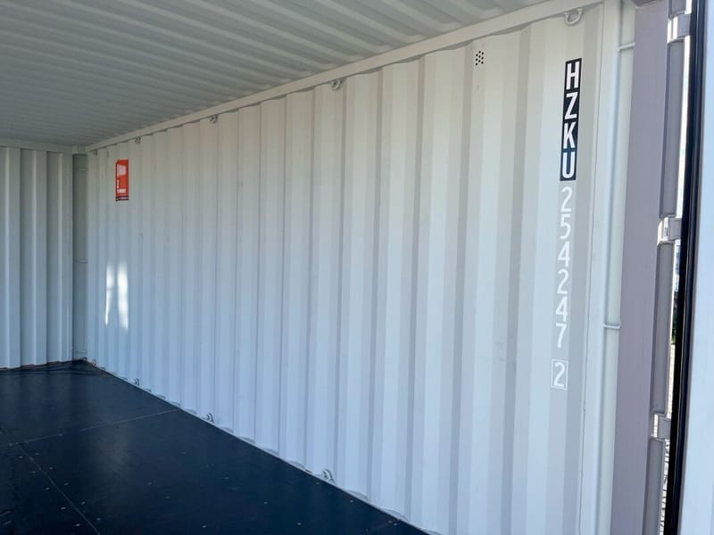 Contenedor 20' IICL6 con apertura lateral – RAL 7036 detalle 6