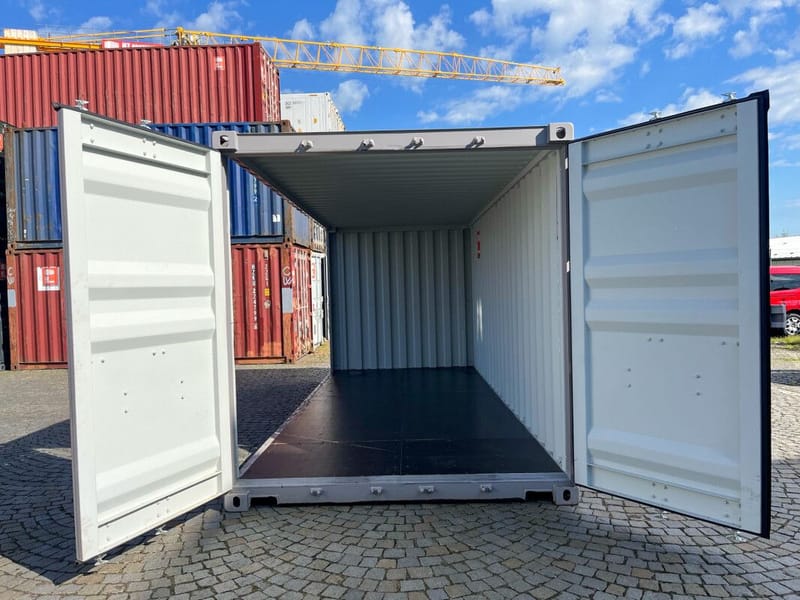 Contenedor 20' IICL6 con apertura lateral – RAL 7036 detalle 7