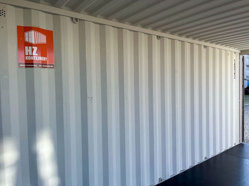 Contenedor 20' IICL6 con apertura lateral – RAL 7036 detalle 9