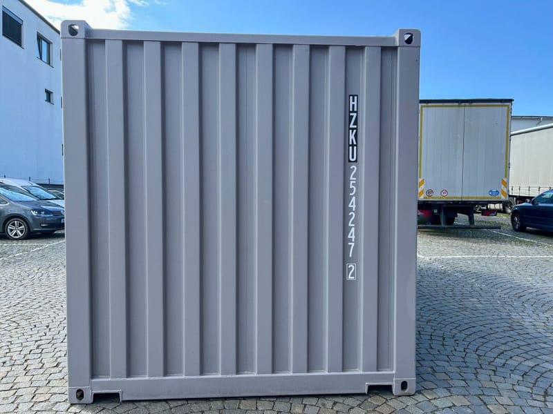Contenedor 20' IICL6 con apertura lateral – RAL 7036 detalle 10