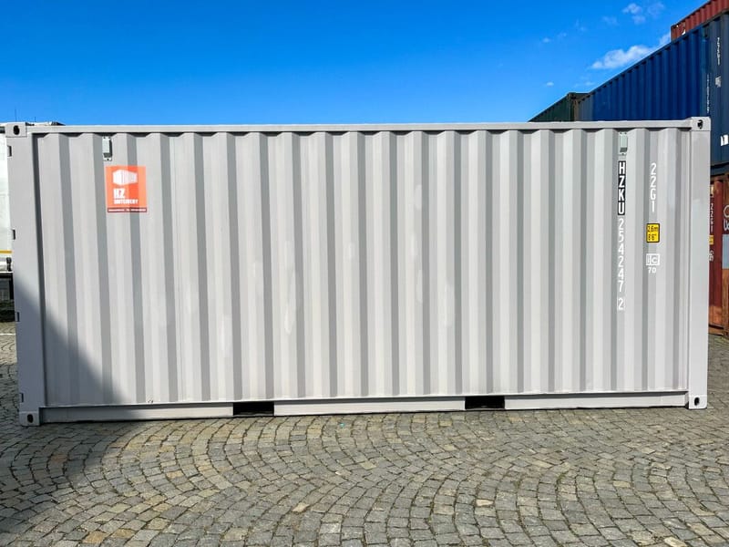 Contenedor 20' IICL6 con apertura lateral – RAL 7036 detalle 11