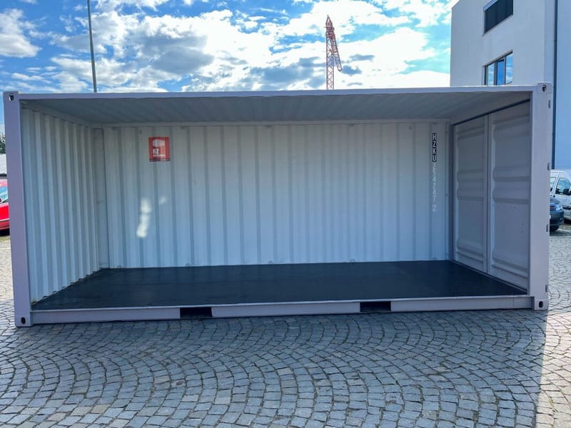 Contenedor 20' IICL6 con apertura lateral – RAL 7036 detalle 14