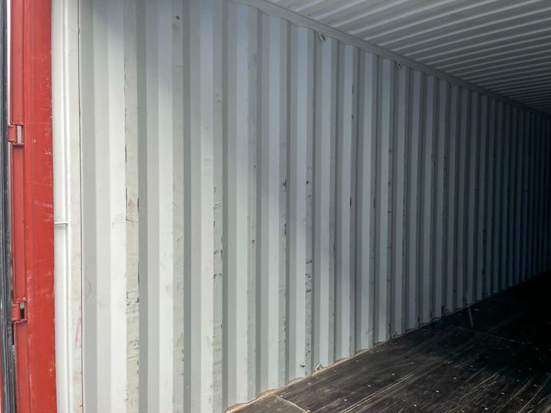 Contenedor marítimo 40' High Cube IICL5 – Ideal para casa móvil – RAL 8004 detalle 9