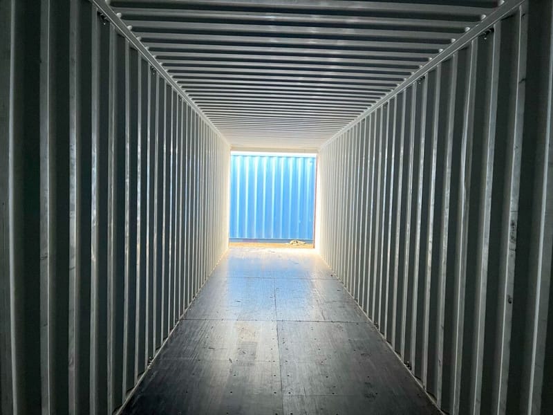 Contenedor marítimo 40' High Cube IICL5 – Ideal para casa móvil – RAL 8004 detalle 12