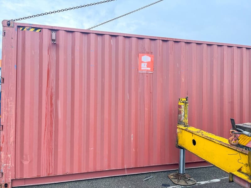 Contenedor marítimo 40' High Cube IICL5 – Ideal para casa móvil – RAL 8004 detalle 4