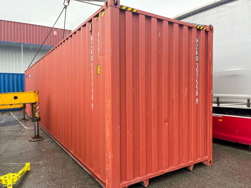 Contenedor marítimo 40' High Cube IICL5 – Ideal para casa móvil – RAL 8004 detalle 6