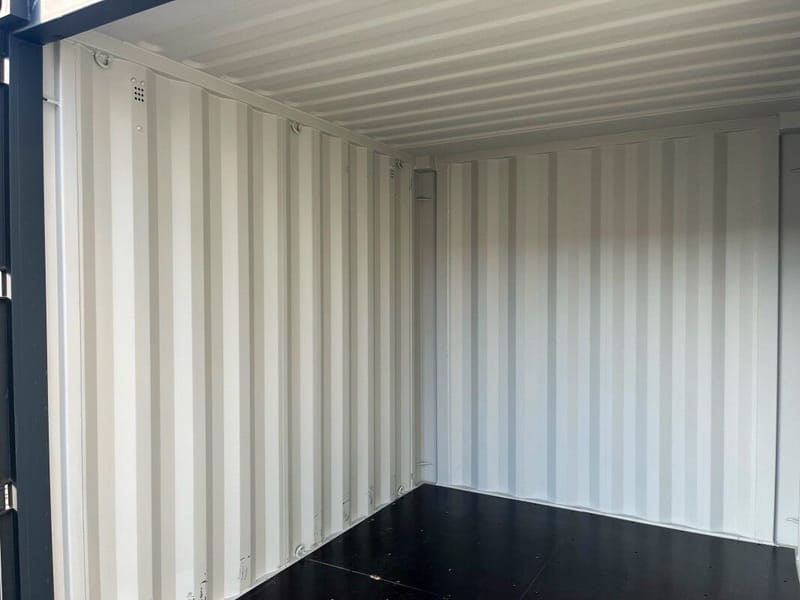 Contenedor marítimo de 10 pies ONE WAY IICL 6 – RAL 7016 detalle 5