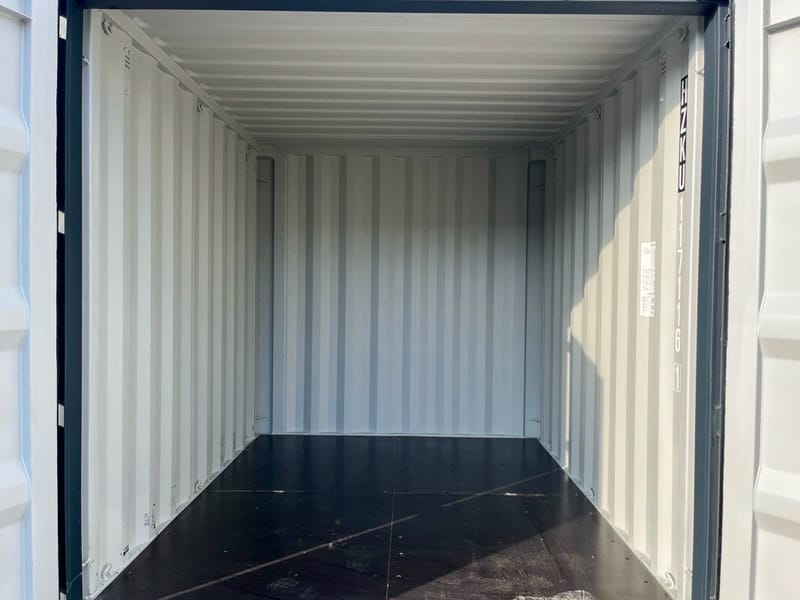 Contenedor marítimo de 10 pies ONE WAY IICL 6 – RAL 7016 detalle 6