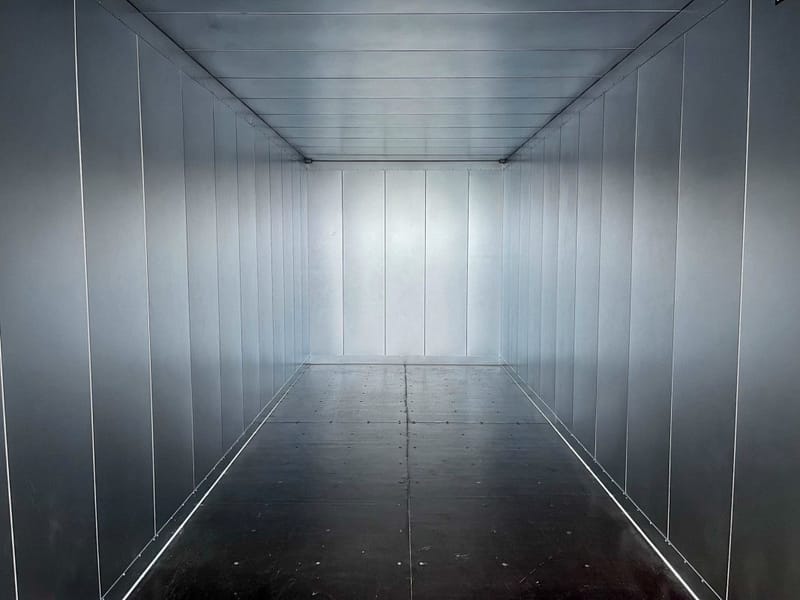 Contenedor isotérmico de 20 pies – RAL 7035 detalle 9