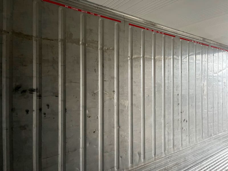 Contenedor marítimo usado 20' High Cube aislado – Cargo Worthy (CW) detalle 9