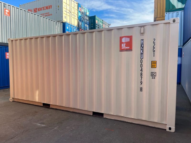 Contenedor marítimo 20' IICL 6 con puerta seccional y ventana detalle 3