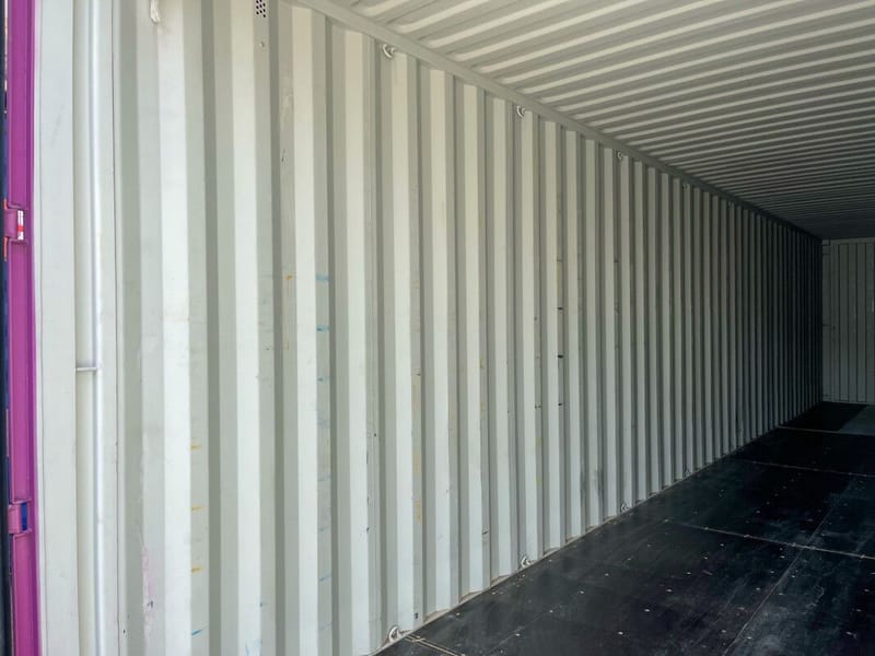 Contenedor marítimo 40' High Cube IICL 5 – Violeta detalle 8