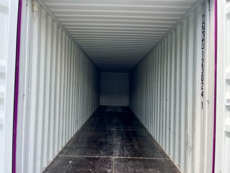 Contenedor marítimo 40' High Cube IICL 5 – Violeta detalle 13