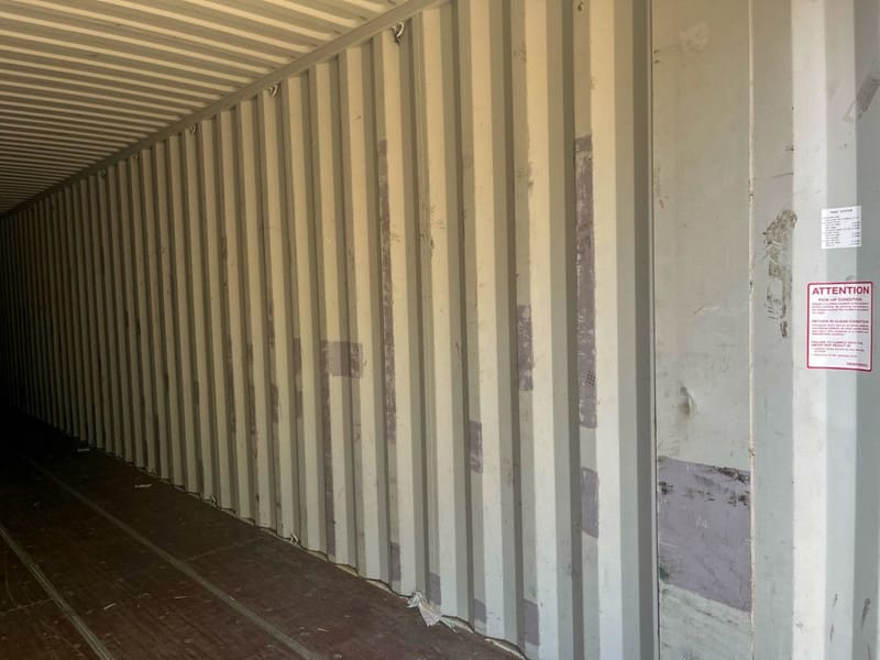 Contenedor marítimo 45' High Cube – Cargo Worthy (CW) detalle 10