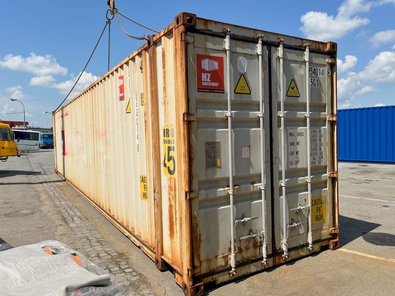 Contenedor marítimo 45' High Cube – Cargo Worthy (CW) detalle 1