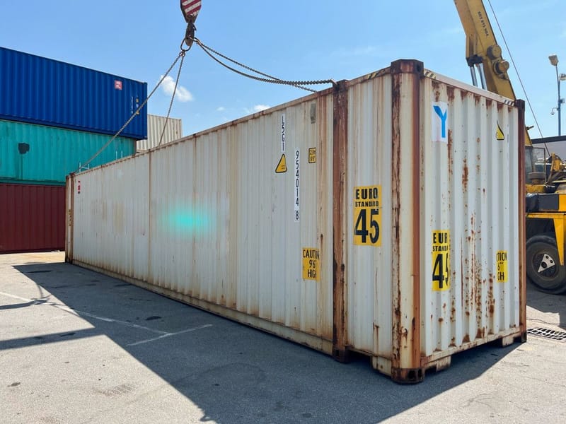 Contenedor marítimo 45' High Cube – Cargo Worthy (CW) detalle 6