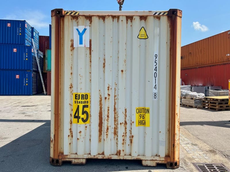 Contenedor marítimo 45' High Cube – Cargo Worthy (CW) detalle 2