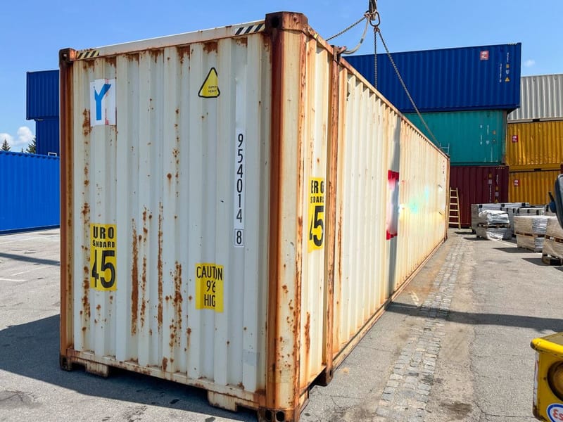 Contenedor marítimo 45' High Cube – Cargo Worthy (CW) detalle 7