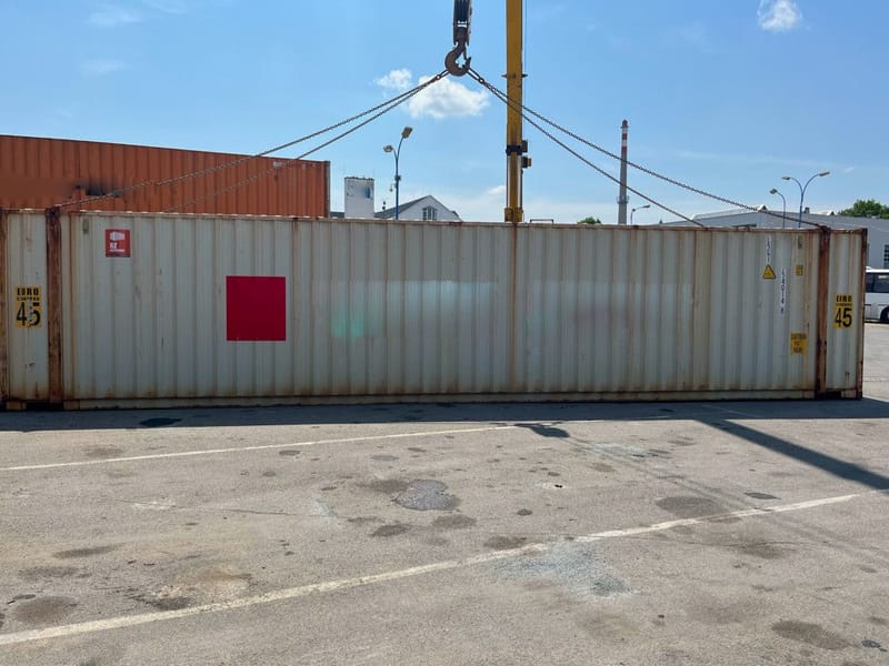Contenedor marítimo 45' High Cube – Cargo Worthy (CW) detalle 11