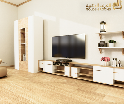 ديكورات شاشات خشبية بالرياض | تصاميم مميزة لغرف المعيشة