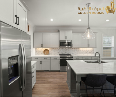 تفصيل مطابخ خشب بالرياض | جودة وفخامة في التصميم