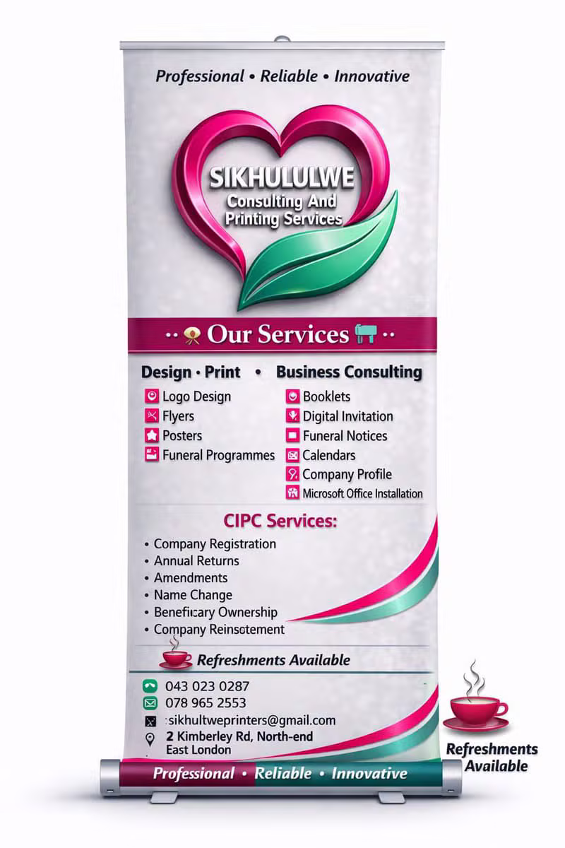 Branded Pull-Up Banner & Signage