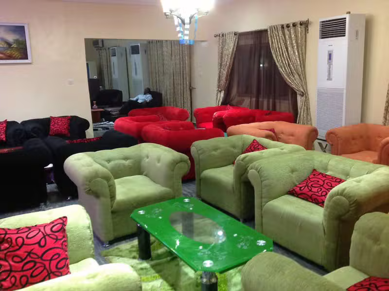 OSPUC HOTEL guest lounge seating area from another angle