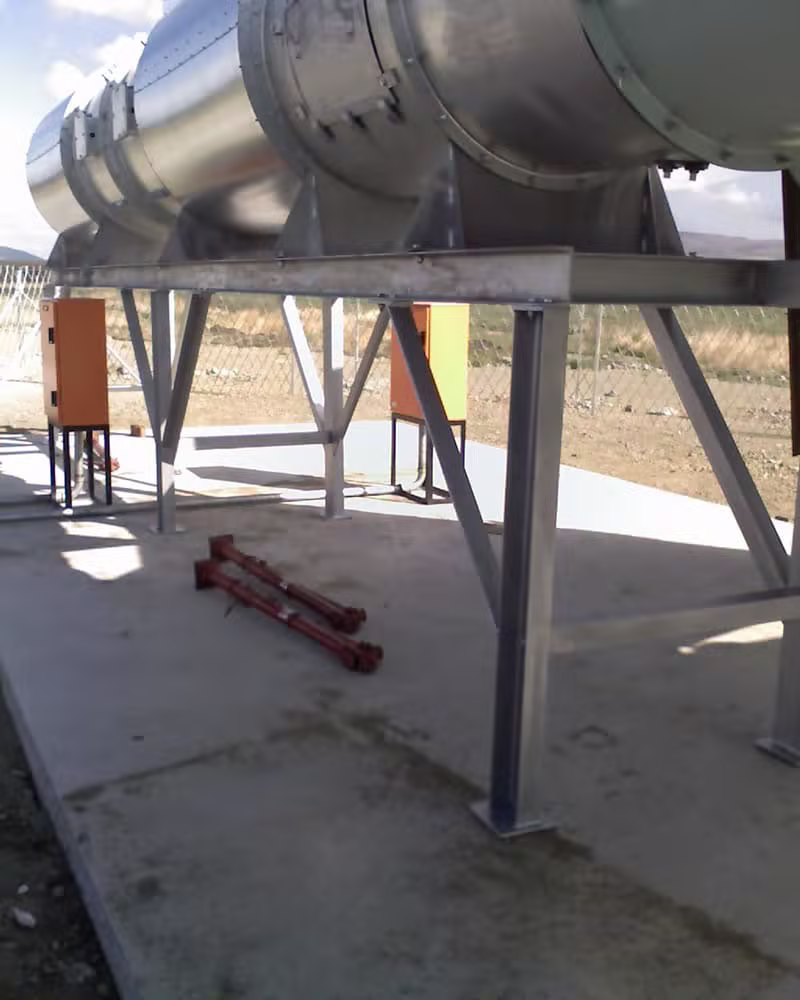 Lonmin K4 Mine Vent Shaft Staircase Installment And vent Ducting's 2012 - Photo 1