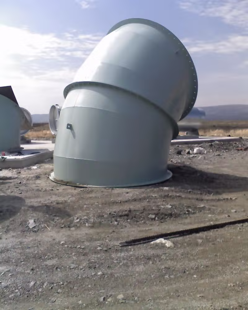 Lonmin K4 Mine Vent Shaft Staircase Installment And vent Ducting's 2012 - Photo 7