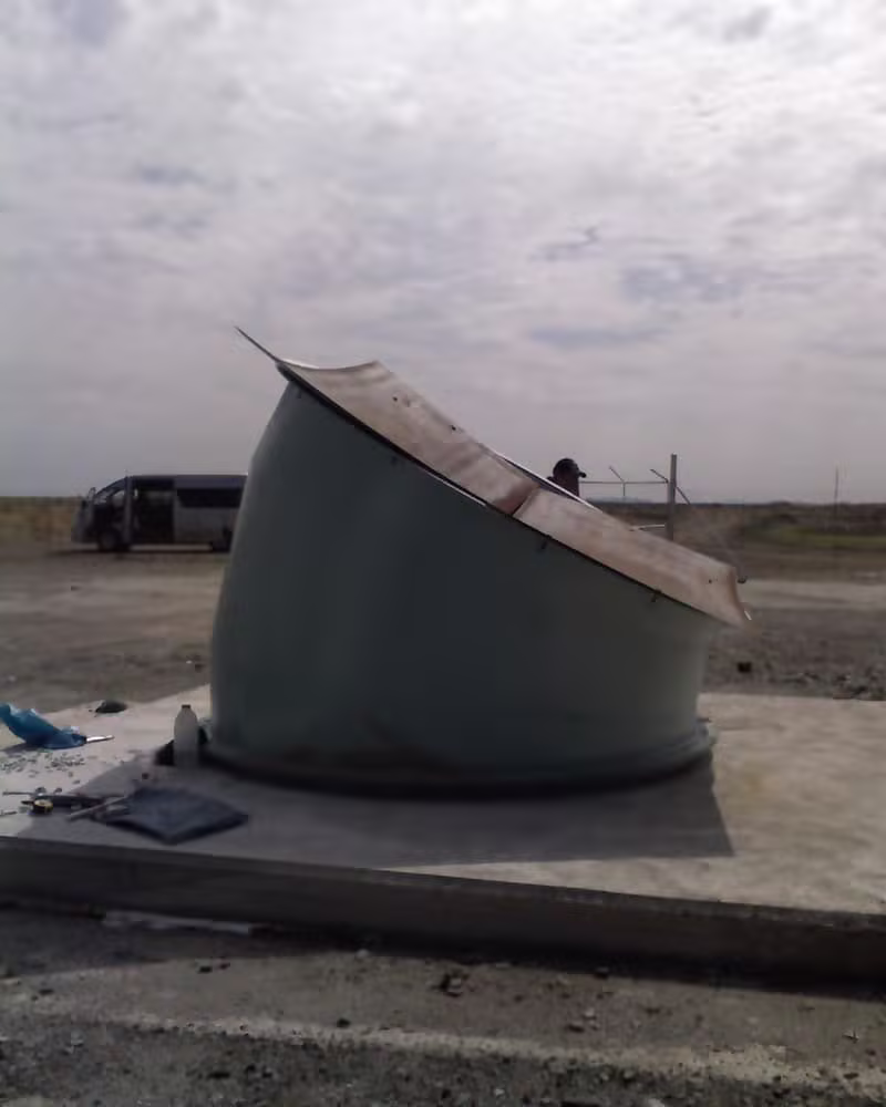 Lonmin K4 Mine Vent Shaft Staircase Installment And vent Ducting's 2012 - Photo 8