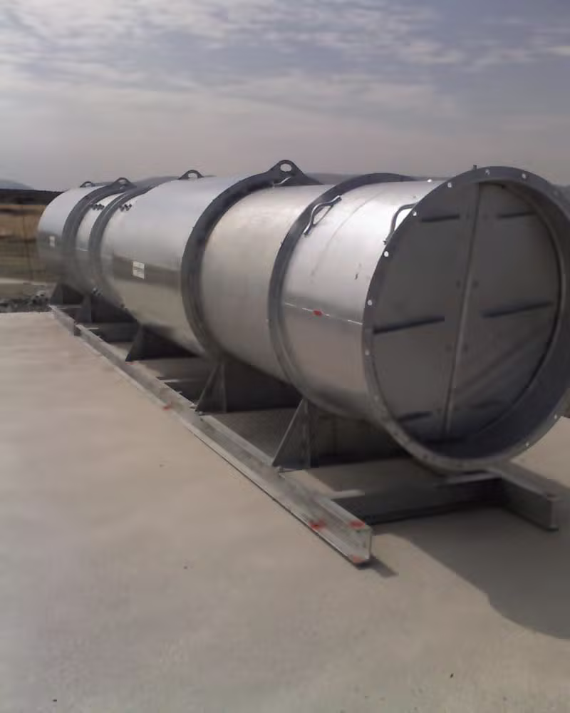 Lonmin K4 Mine Vent Shaft Staircase Installment And vent Ducting's 2012 - Photo 9