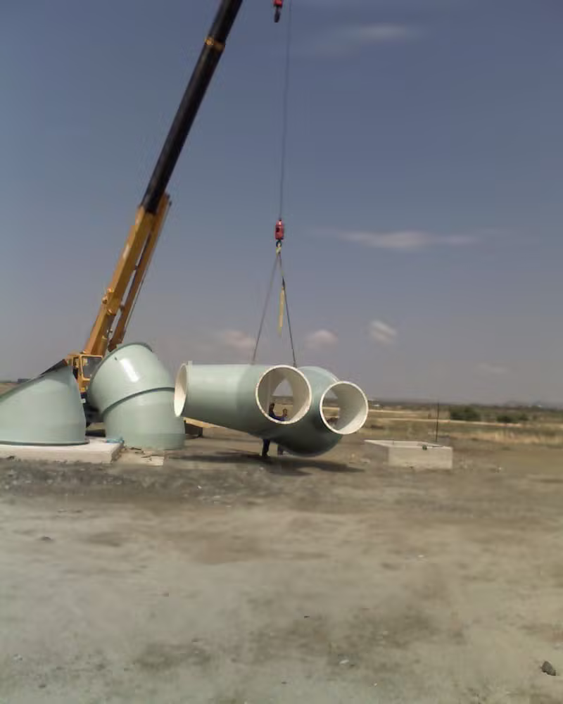 Lonmin K4 Mine Vent Shaft Staircase Installment And vent Ducting's 2012 - Photo 12