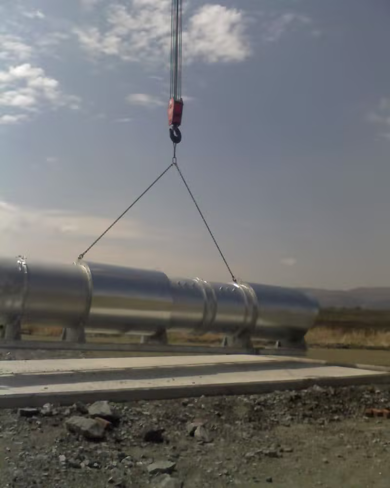 Lonmin K4 Mine Vent Shaft Staircase Installment And vent Ducting's 2012 - Photo 13