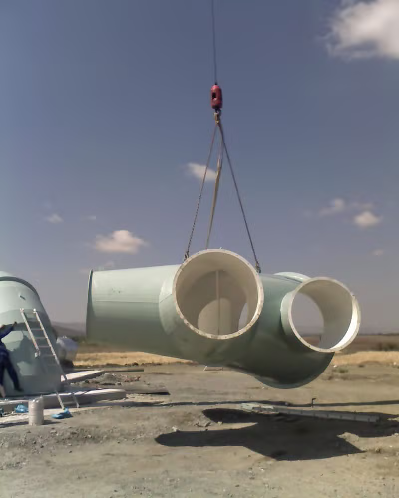Lonmin K4 Mine Vent Shaft Staircase Installment And vent Ducting's 2012 - Photo 17