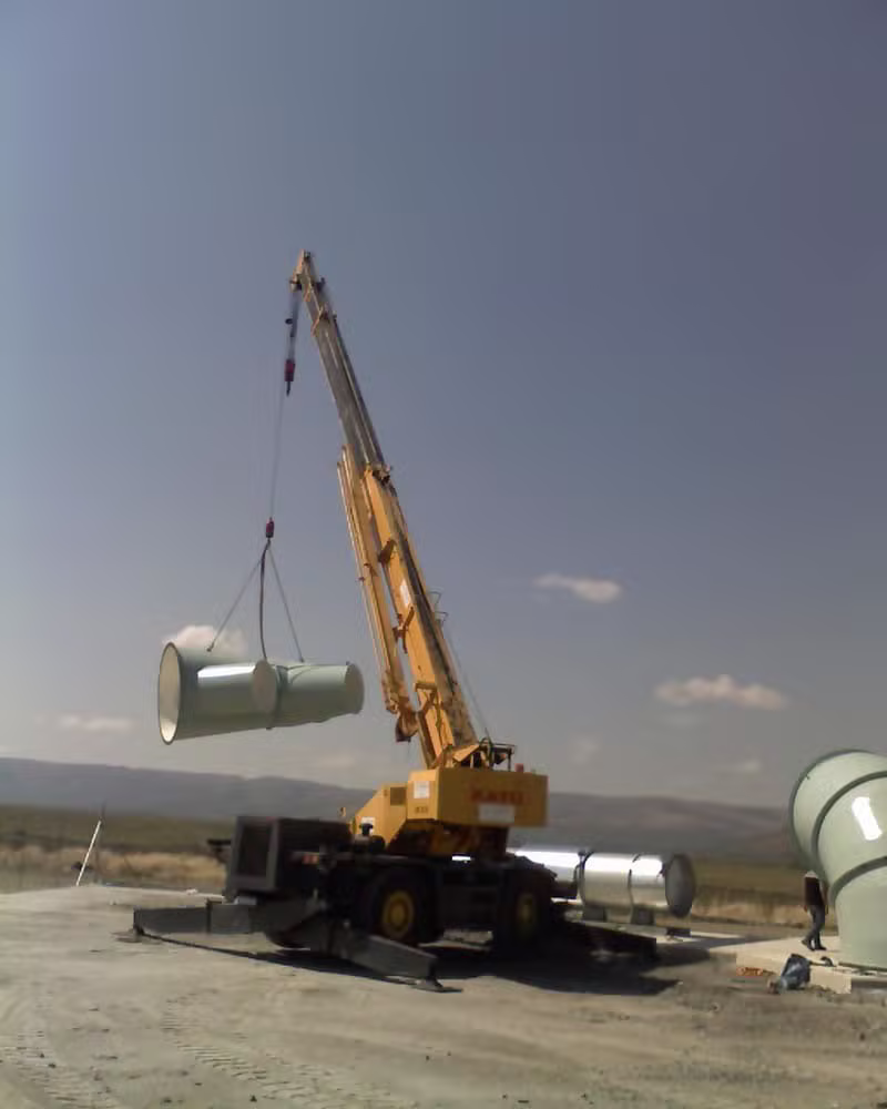 Lonmin K4 Mine Vent Shaft Staircase Installment And vent Ducting's 2012 - Photo 18