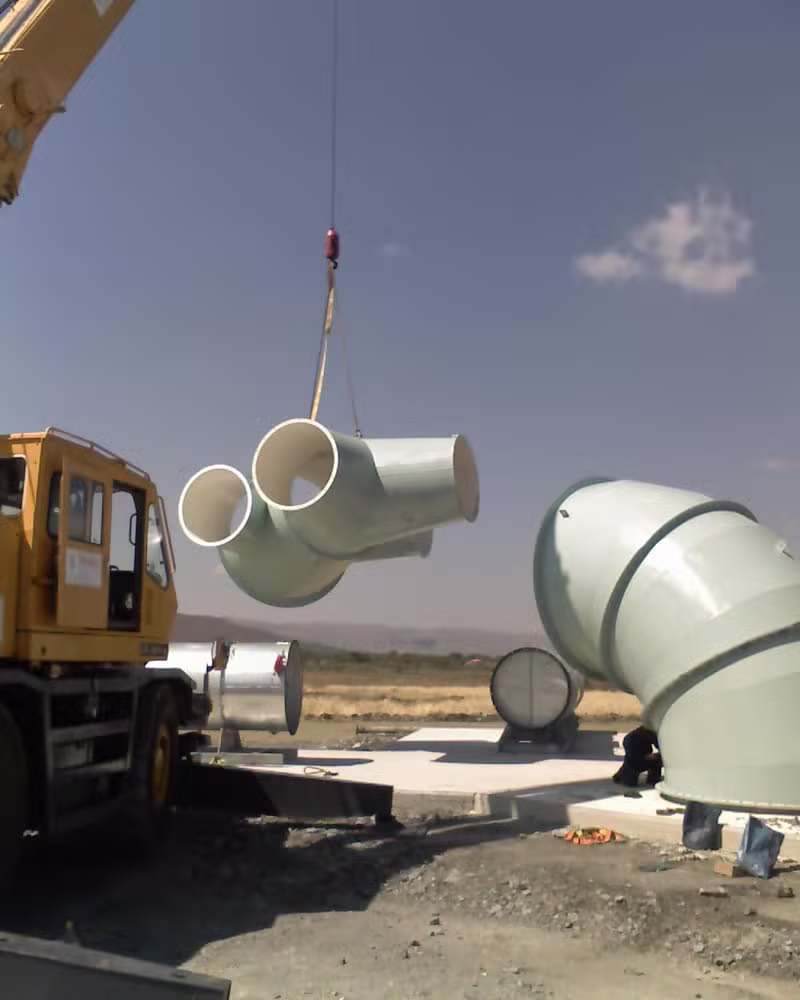 Lonmin K4 Mine Vent Shaft Staircase Installment And vent Ducting's 2012 - Photo 19
