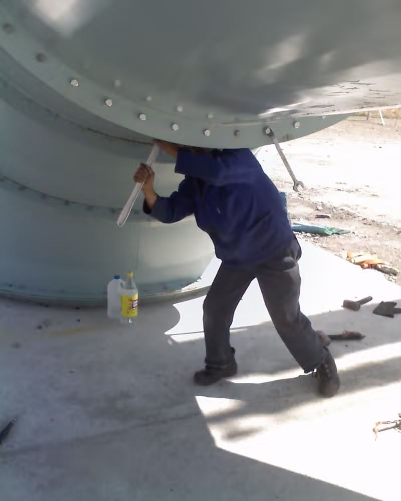 Lonmin K4 Mine Vent Shaft Staircase Installment And vent Ducting's 2012 - Photo 23