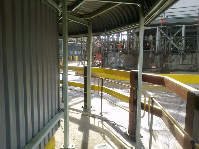 Lonmin Smelter Plant New Walk Way installation - Photo 3