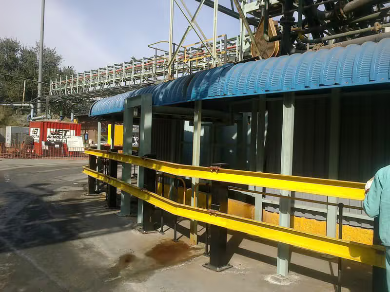 Lonmin Smelter Plant New Walk Way installation - Photo 5