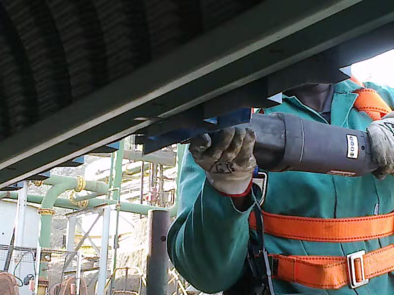 Lonmin Smelter Plant New Walk Way installation - Photo 9