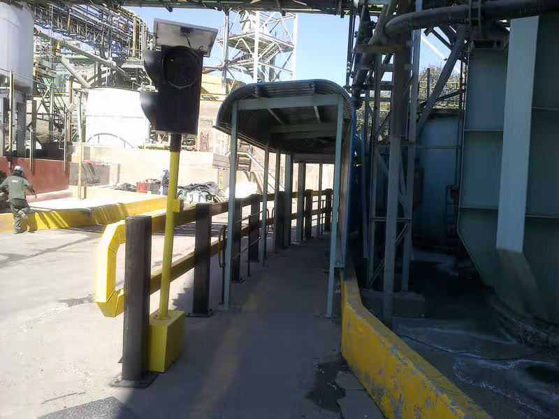 Lonmin Smelter Plant New Walk Way installation - Photo 16