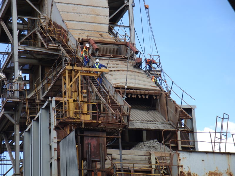 Impala Shaft 1 Refurbishment Headgear Steel - Photo 30